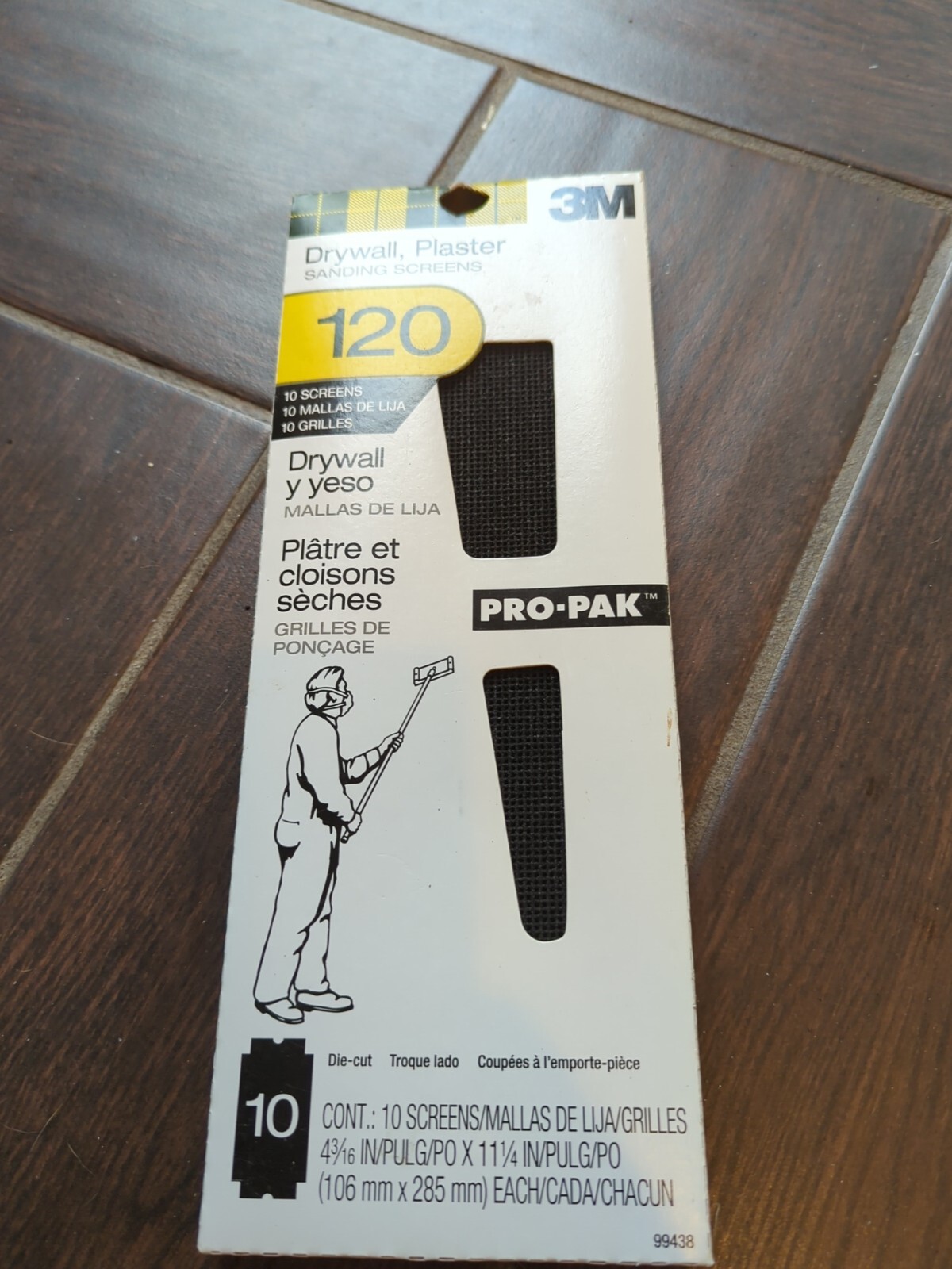 3M Drywall Sanding Screen, 4-3/16 in. x 11-1/4 in.,10 Count (Factory Sealed New)