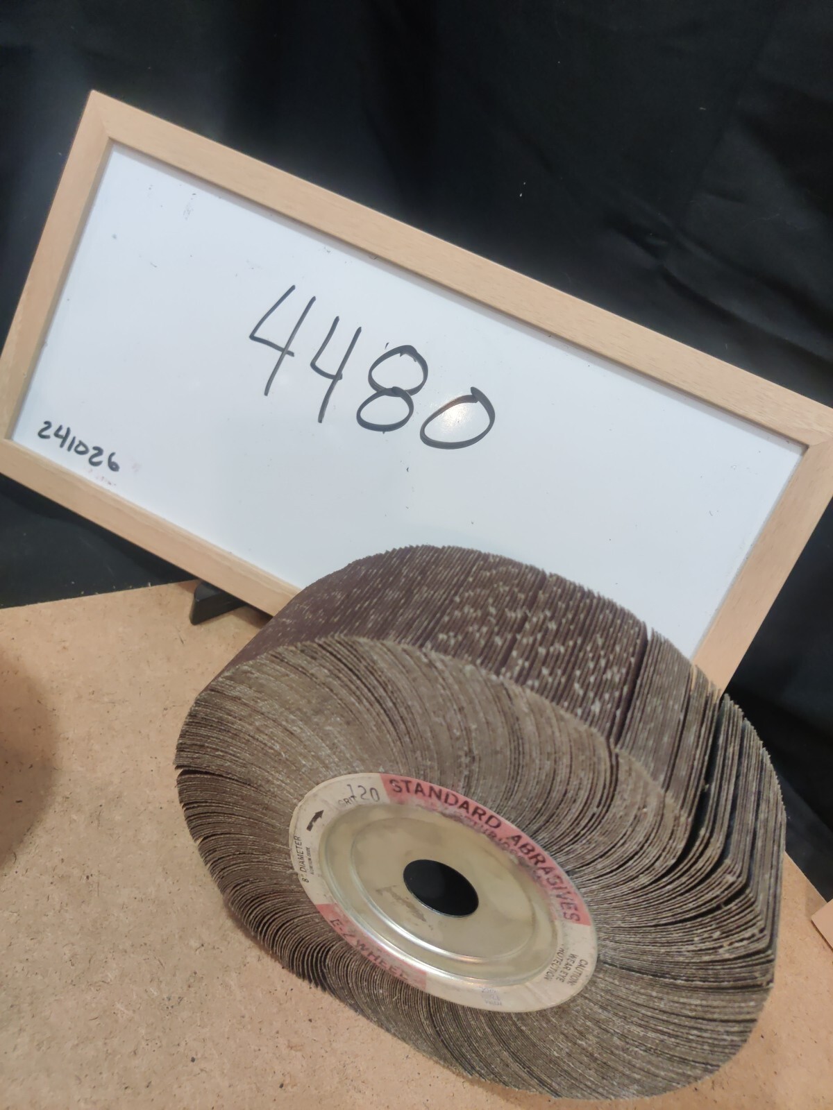 High Quality 8x2x1 FLAP WHEEL Standard Abrasives 120 Grit EZ Wheel