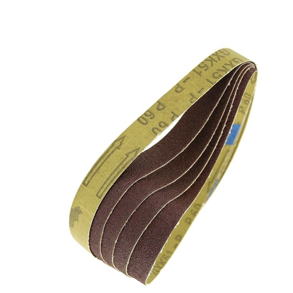 10Pcs 520*20mm/330x10mm/457*13mm P60-P320 Abrasive Belt Sanding For Machine Tool