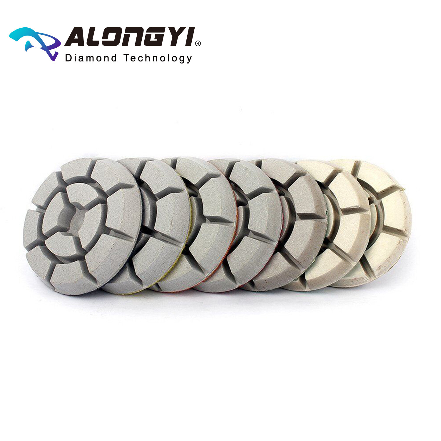 Diamond Floor Polishing Pads 4 Inch for Floor Machine Wet Dry