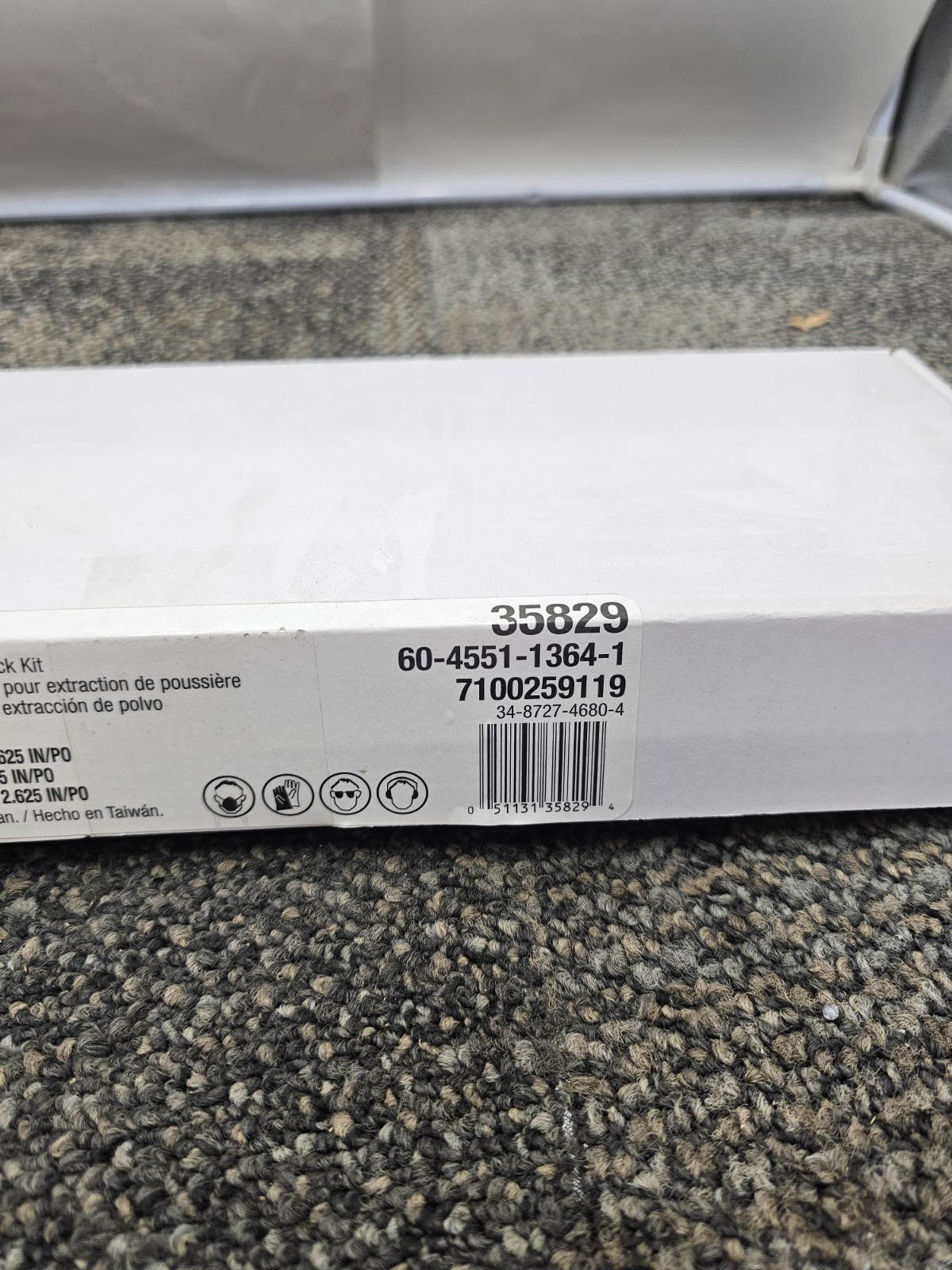 3M 35829 Hookit™ Dust Extraction Flexible Sanding Block Assy 35825 35826 35827