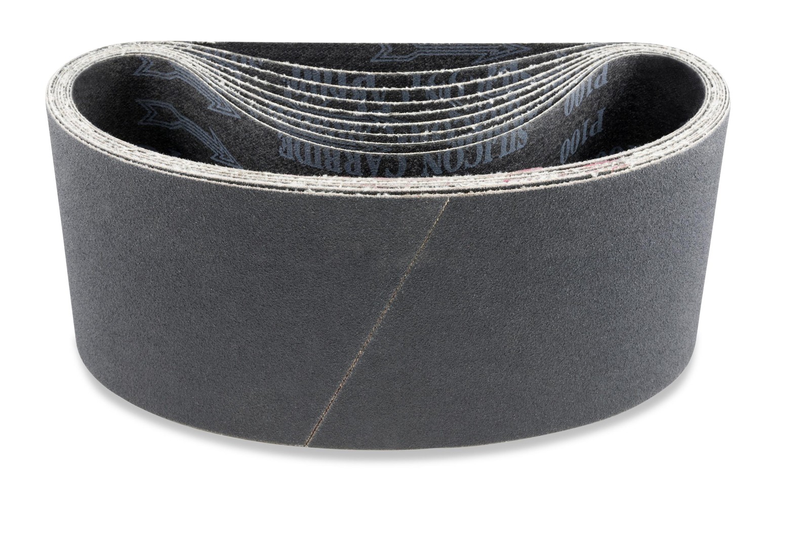 3 X 21 Inch 120 Grit Silicon Carbide Sanding Belts, 8 Pack
