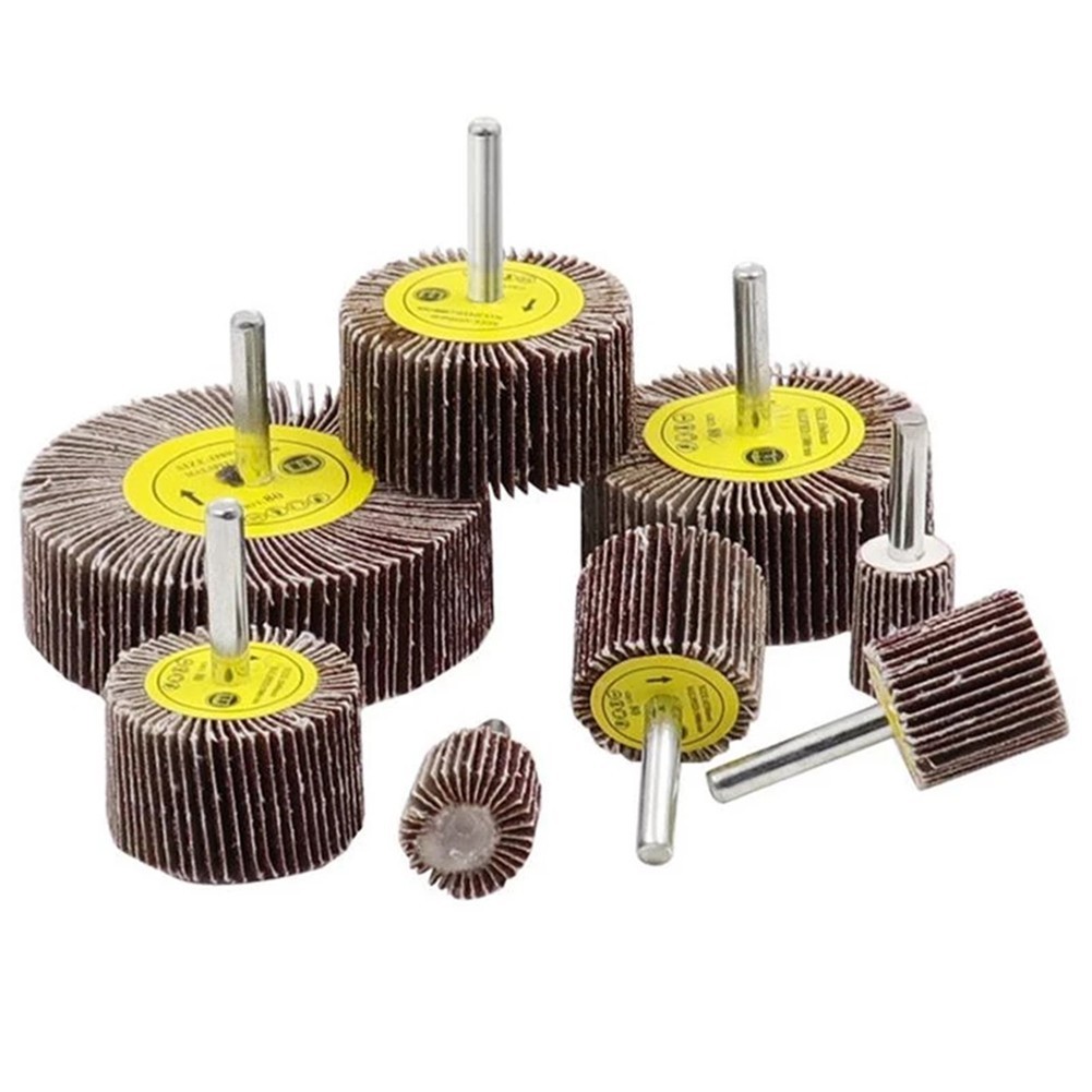 Sanding Wheel Head Polishing Repair 80/60/50/40/30/25/20/16mm Emery Cloth