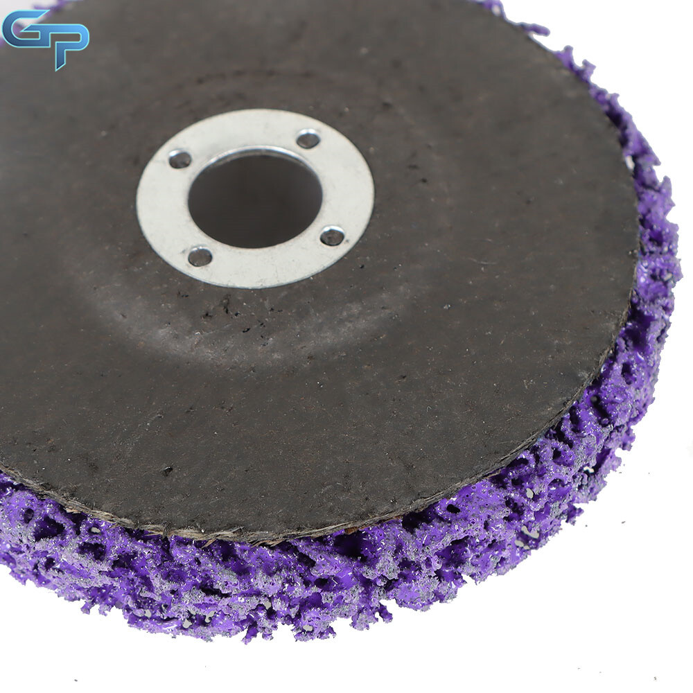 10 Pcs 4″ x 5/8″ Purple Strip Discs Stripping Wheel Paint Removal Disc New