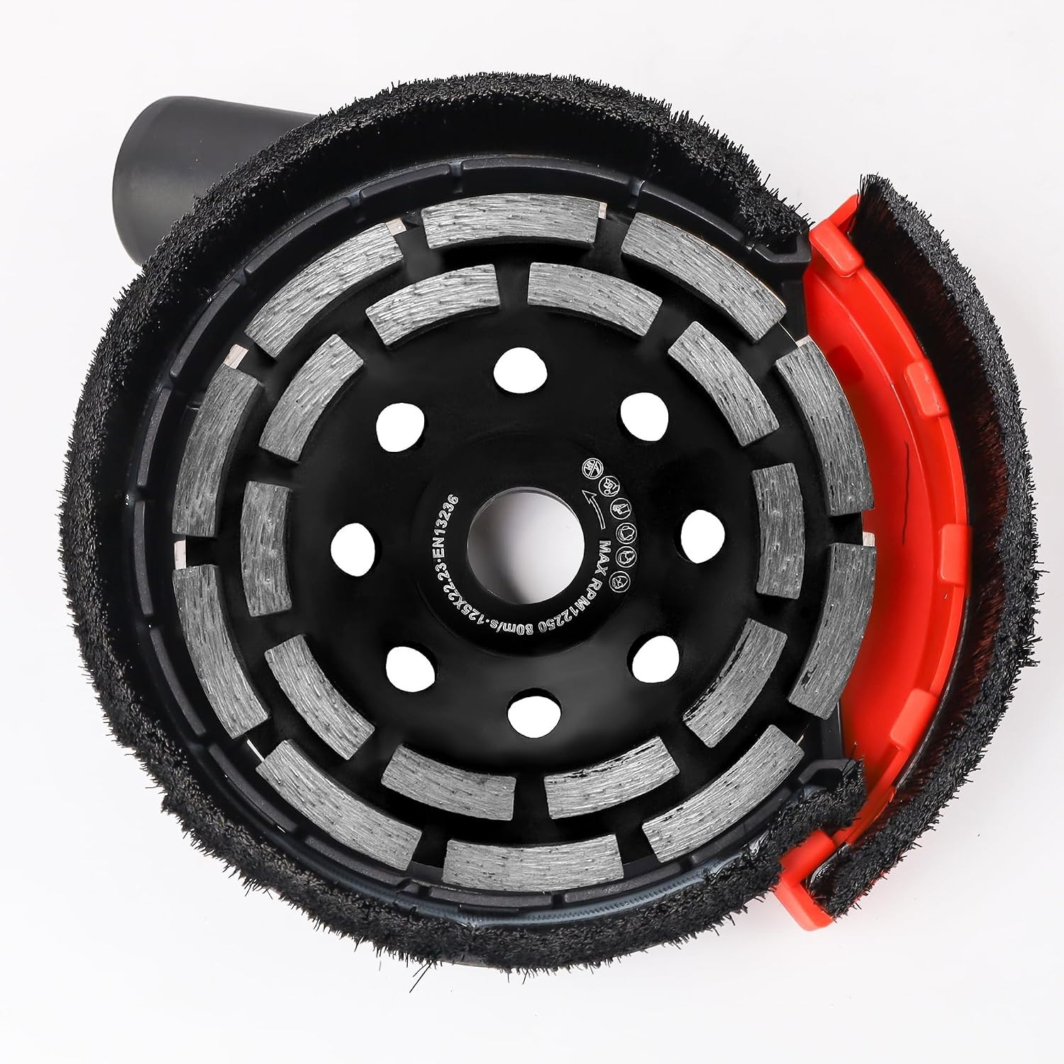 All-in-One Dust Collection Shroud and 5″ Cup Wheel for Angle Grinder Excellence