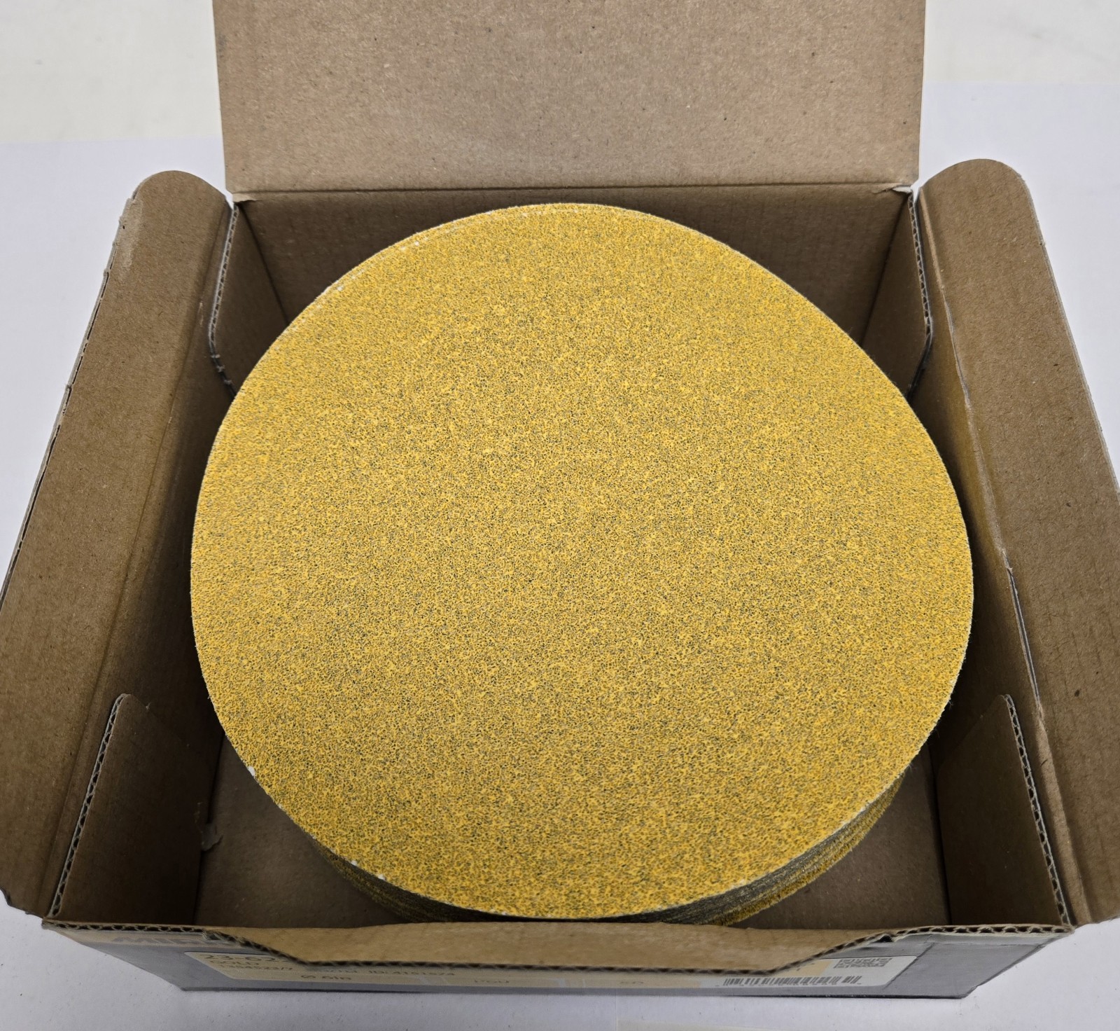MIRKA SANDING DISCS 23-622-060. 6″ GOLD, P60 GRIT. BOX OF 50.