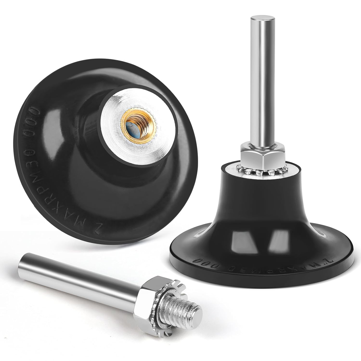 2 Pack 2 Inch Die Grinder Sanding Disc and 1/4 Shank, Grinder Holder for Roloc