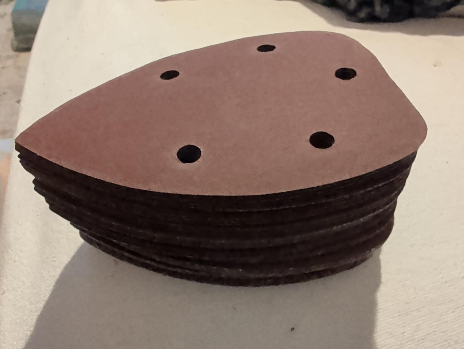 Mouse Detail Sander Sandpaper 55PCS 40-800 Grit Triangle Sanding Pads Set New US