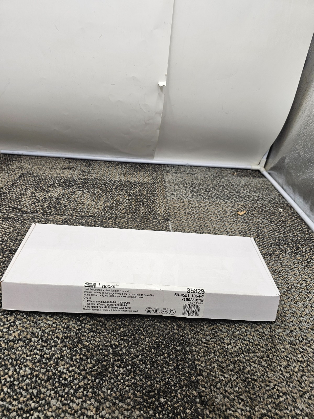 3M 35829 Hookit™ Dust Extraction Flexible Sanding Block Assy 35825 35826 35827
