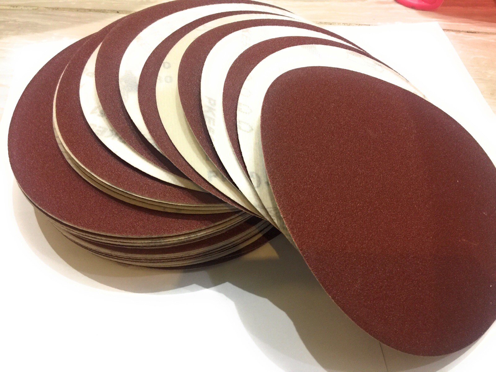 9 Inch Drywall Hook and Loop Grip Sanding Discs (10 Pack,150 Grit)fit Porter7800