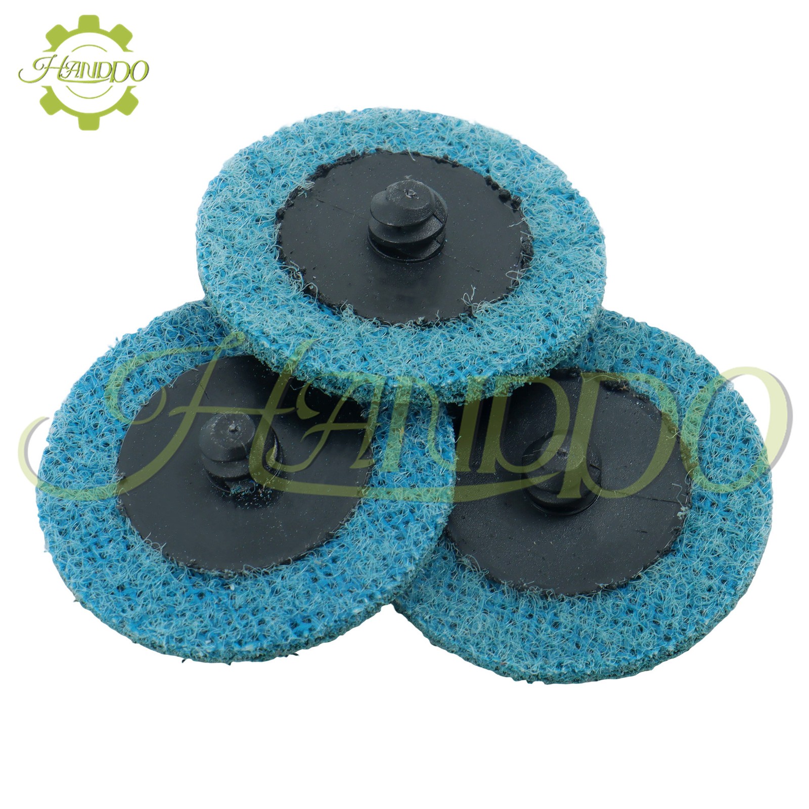 25PCS 2″ Fine Abrasive Non Woven Nylon Quick Change Surface Conditioning Disc