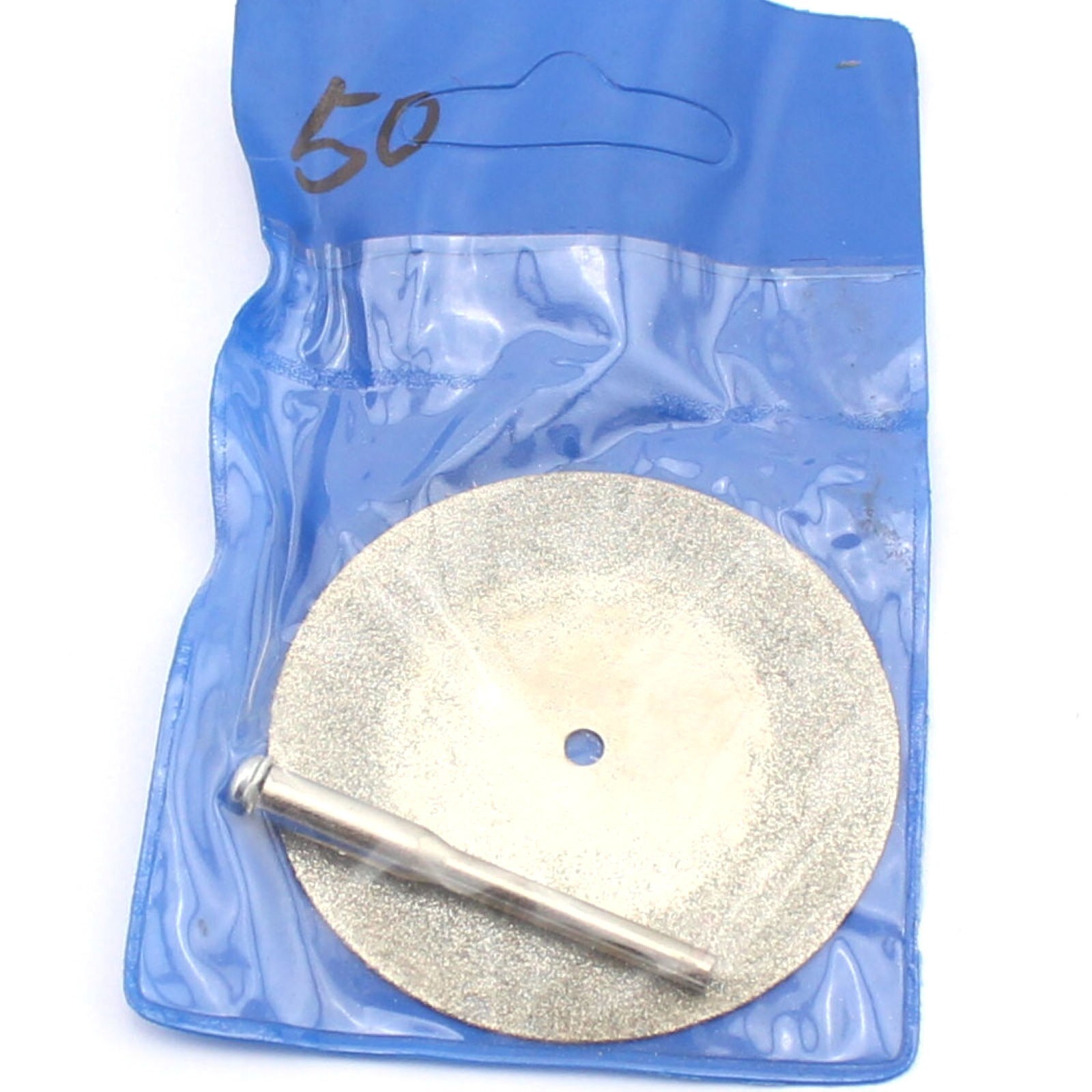 10Pcs 50mm 2″ inch Diamond Rotary Saw Blades Grinding Cut-off Disc Shank 1/8″