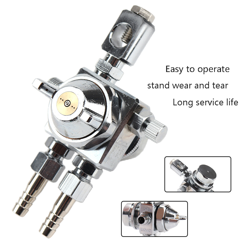 0.5/1.0/1.3/2.0mm Mini Industrial Automatic Spray Gun ST-6 Fan Shape Cap Repair