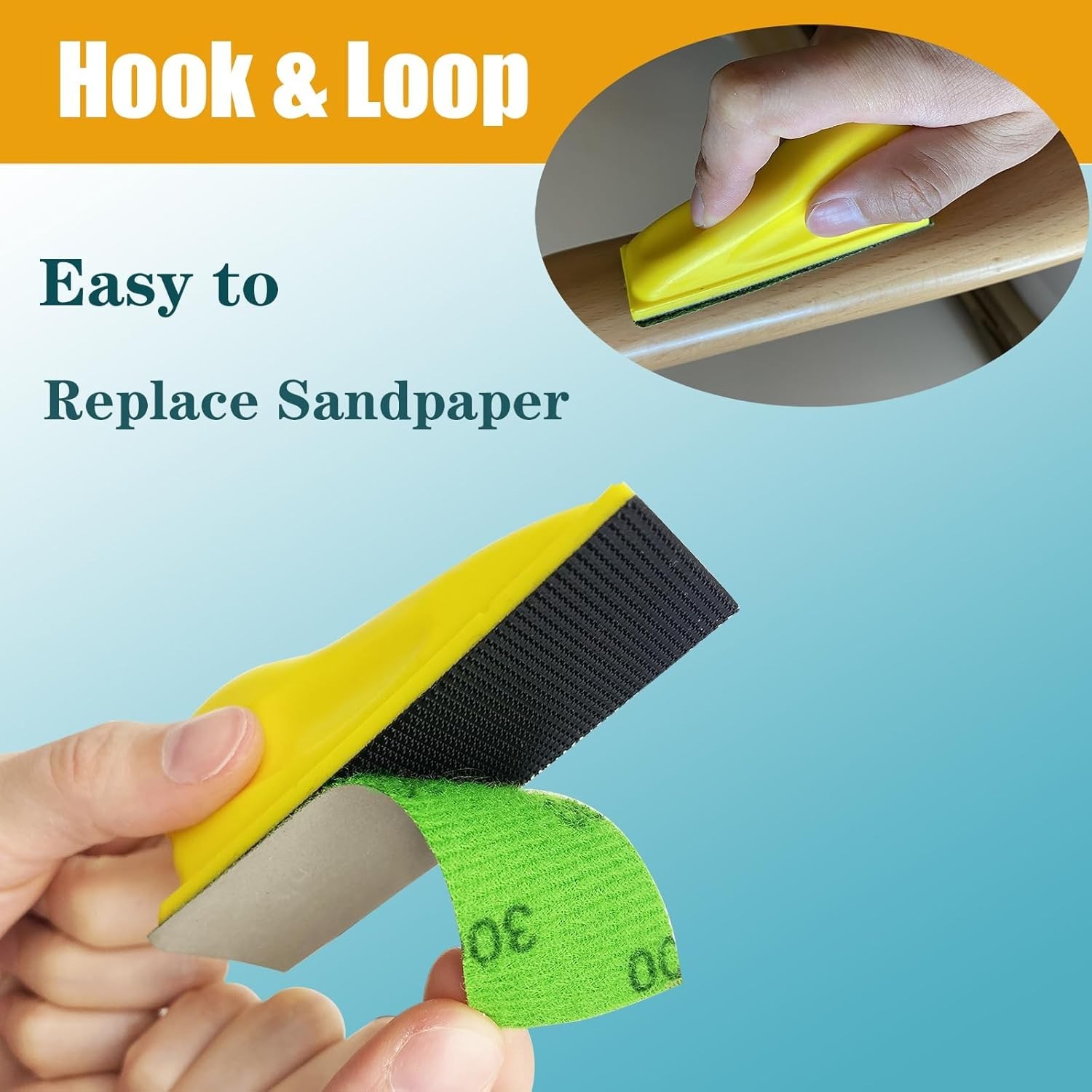 Complete Kit of 70PCS Grit 400-3000 Sandpaper & Sanding Block for Fine Detailing
