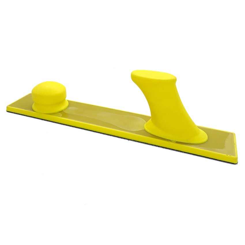 70*390MM Yellow PU Foam Self-Stick Sandpaper Manual Polishing Tray Sanders