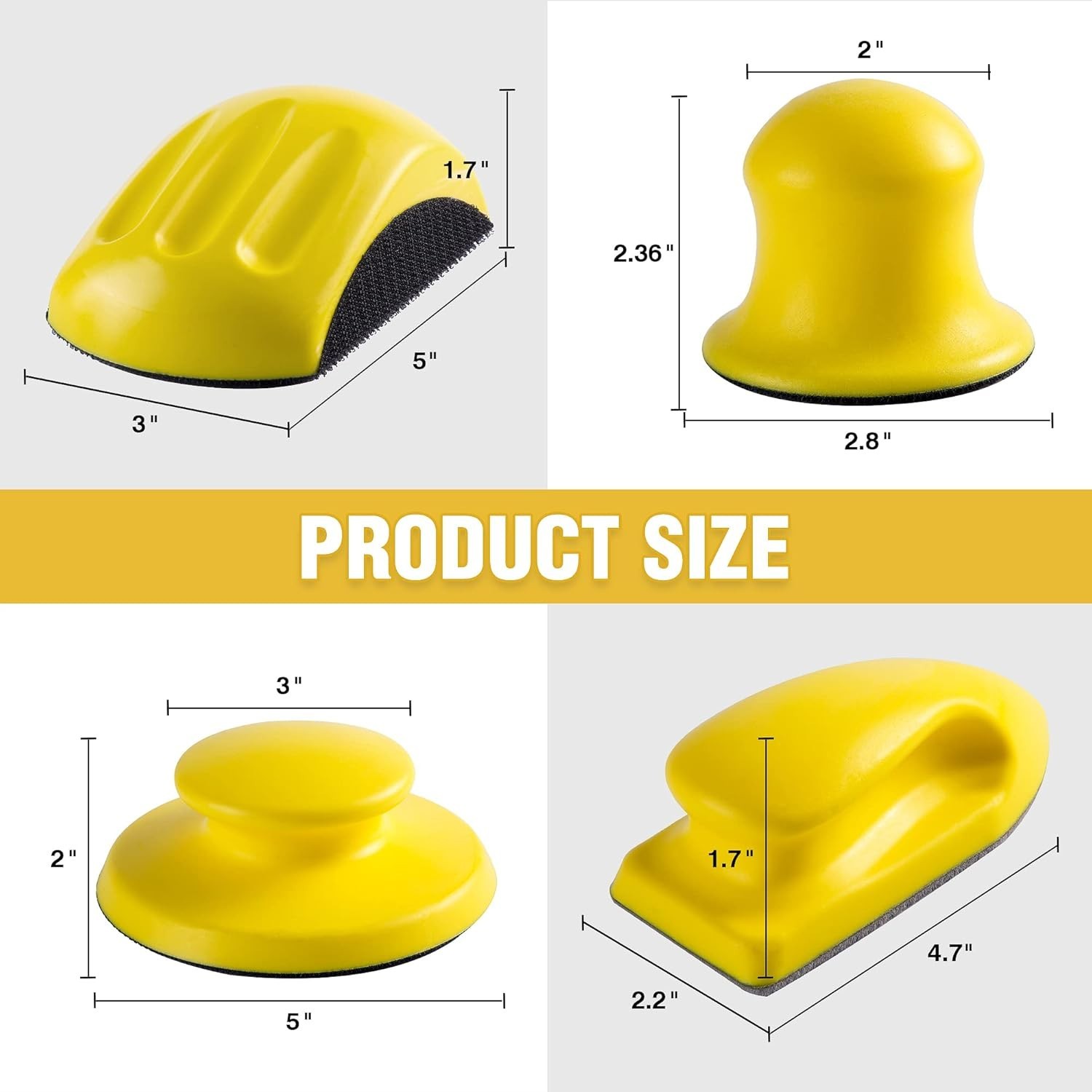 2/4 tacos para lijar de lija lijado manual autos carpinteria muebles manualidade