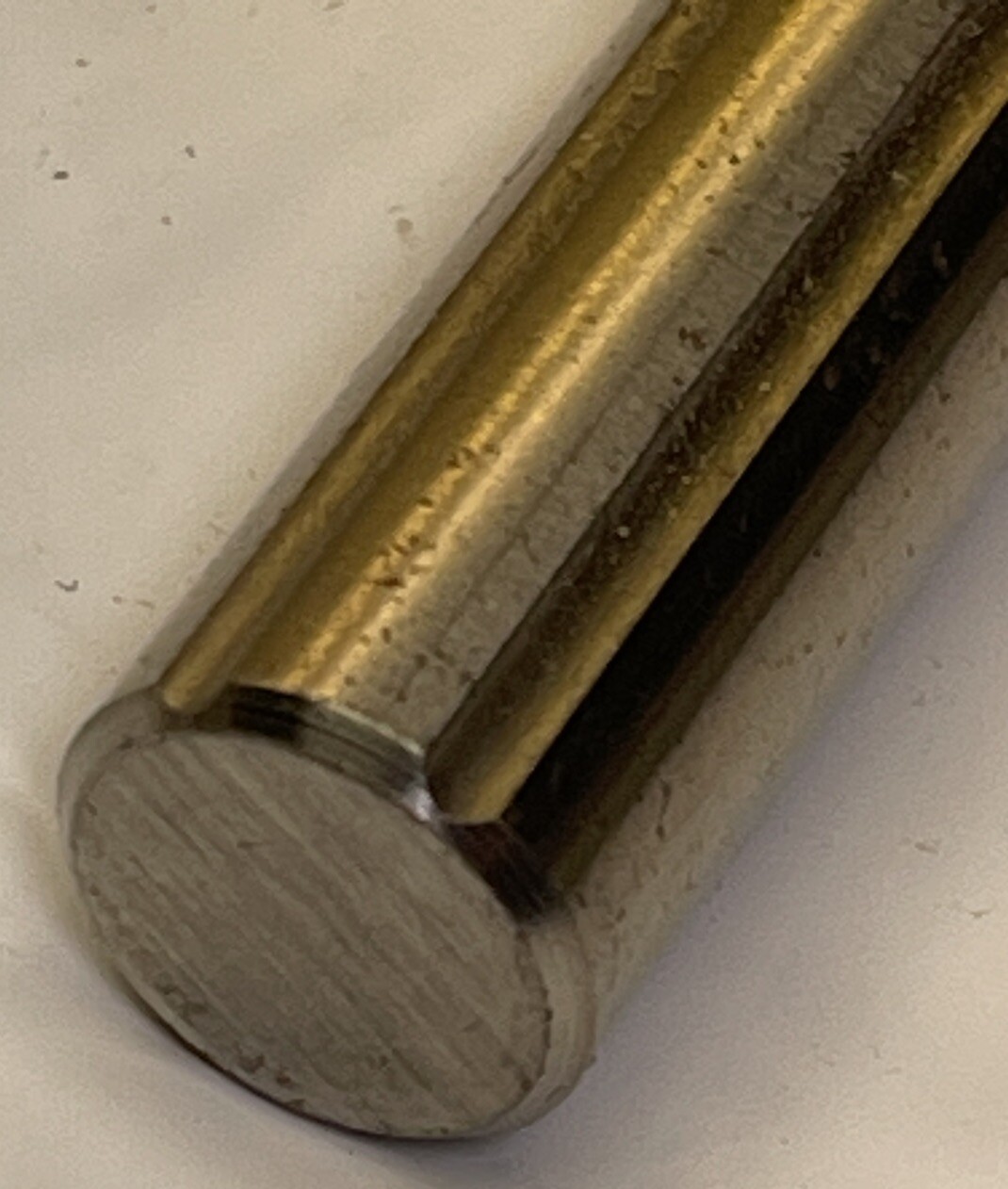 Straight Grooved Shaft M10 Dia. x127mm AOL (24M196)
