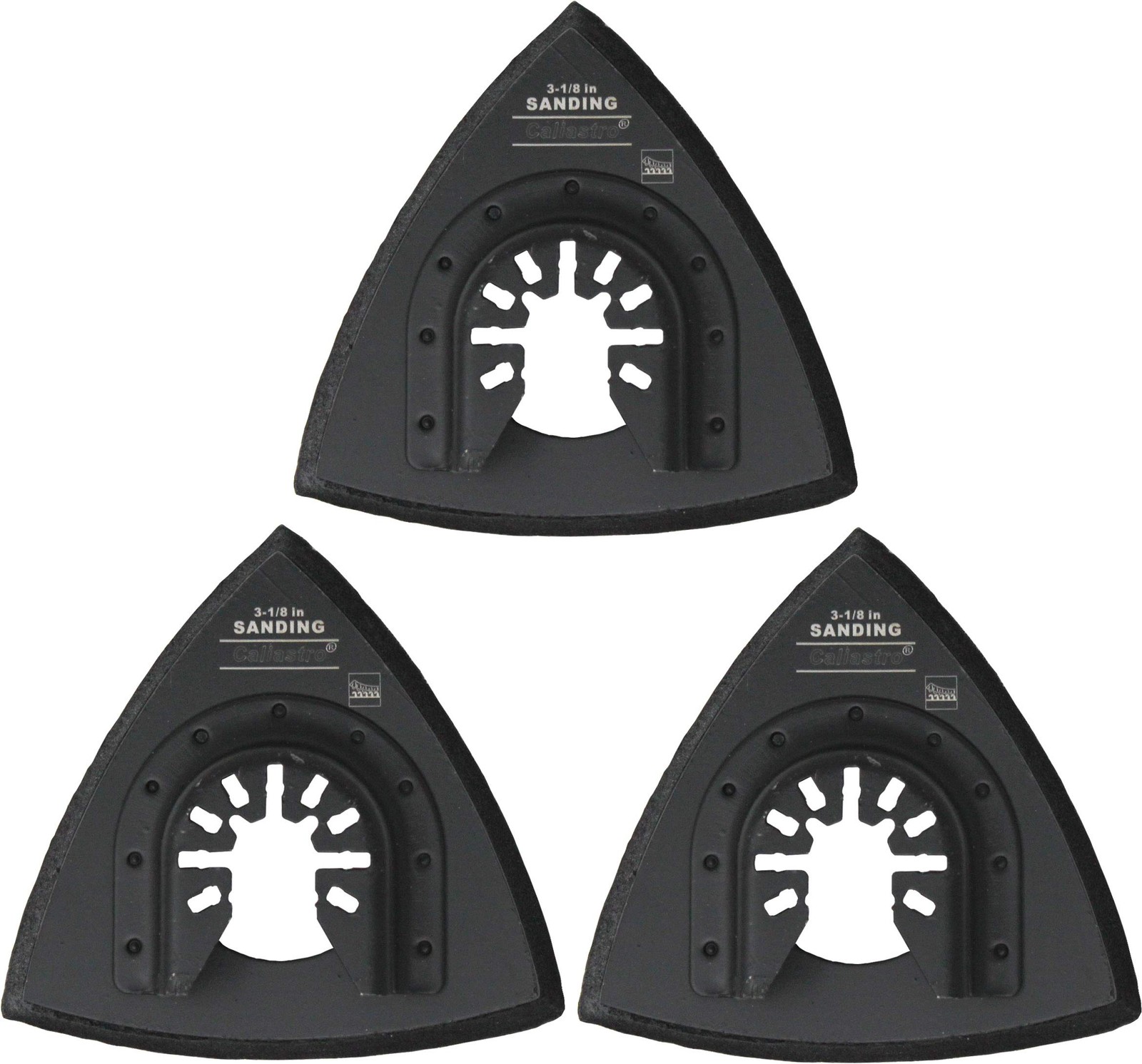 Triangle Sanding Pads for Oscillating Multitool with Universal Quick-Release…