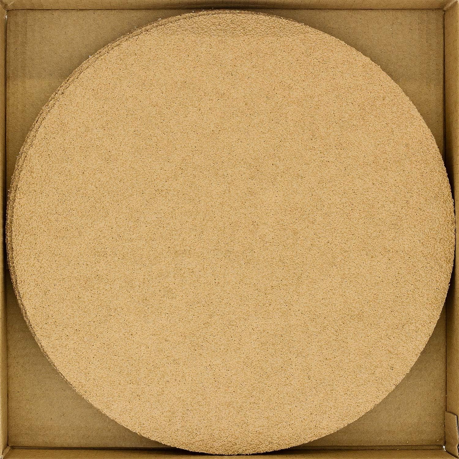 Dura-Gold Premium 8″ Gold PSA Sanding Discs – 40 Grit (Box of 40-Grit,