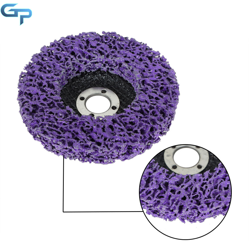 10 Pcs 4″ x 5/8″ Purple Strip Discs Stripping Wheel Paint Removal Disc New