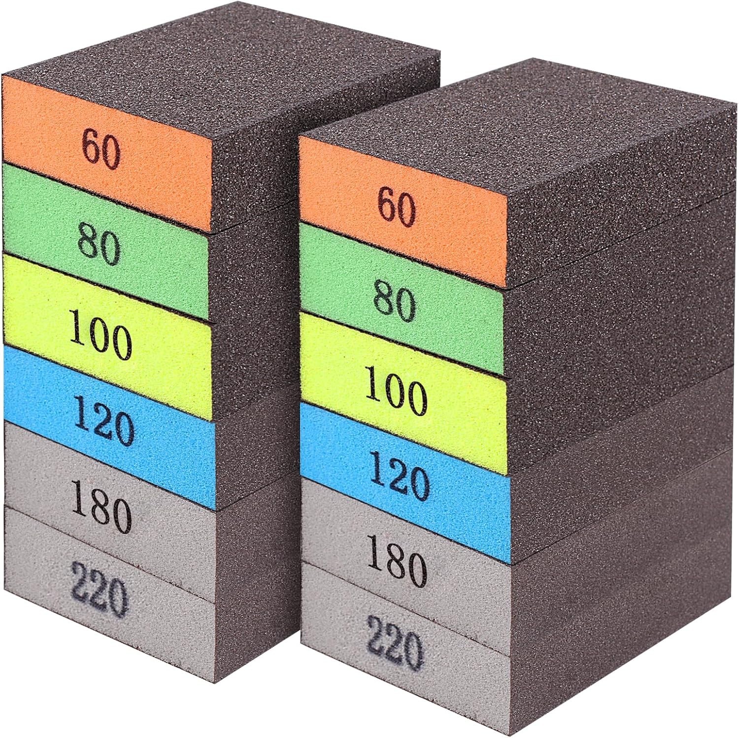 Versatile Sandpaper Blocks Set for Woodworking, Drywall and Furniture Projects