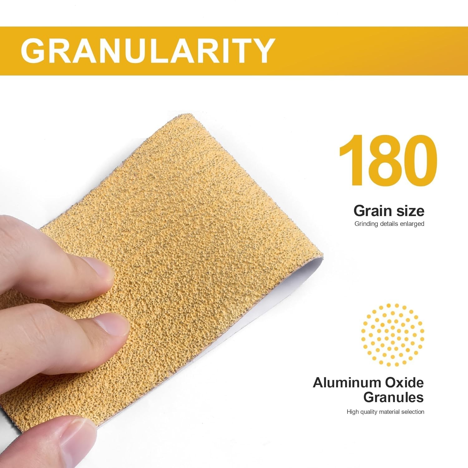HeavyDuty Gold Sandpaper Roll 180 Grit 23/4in x 20 Yards PSA for Auto Body San