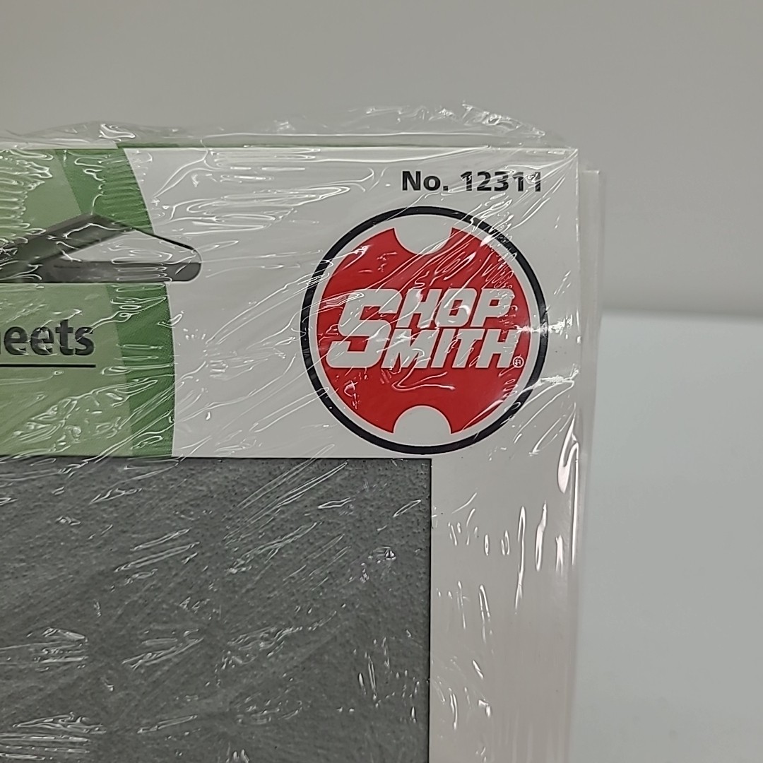 Shopsmith Film Finishing Sheets P80 Grit Sandpaper 1/4″ Sanders Case Of 50
