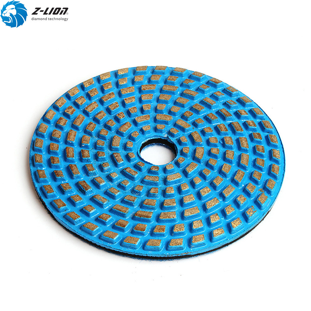 4” Diamond Grinding Pads Metal Bonded Floor Polishing Pads Grinding Disc Stone