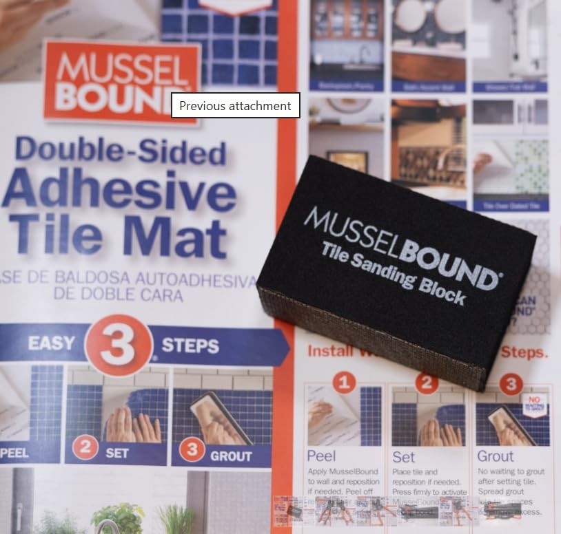 Double Grit Diamond coarse & Medium Wall Tile Sanding Block For Easy And Quick
