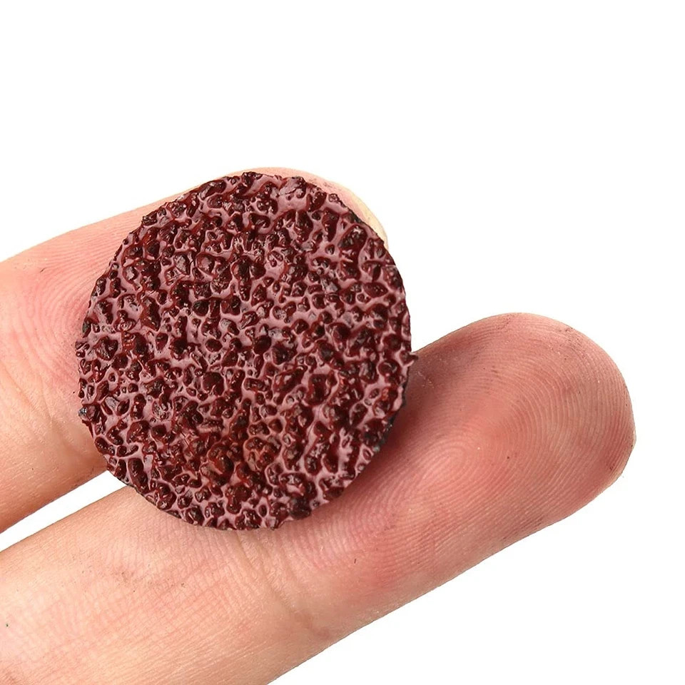 50PCS 1 Inch Quick Change Sanding Disc 40/60/120/180/240 Grit Roll Lock Quick Ch