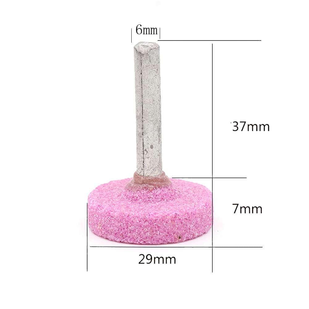 10 Pcs Drill Grinding Stone, 1/4 Inch Shank Abrasive Stones Mounted Grinding Bit