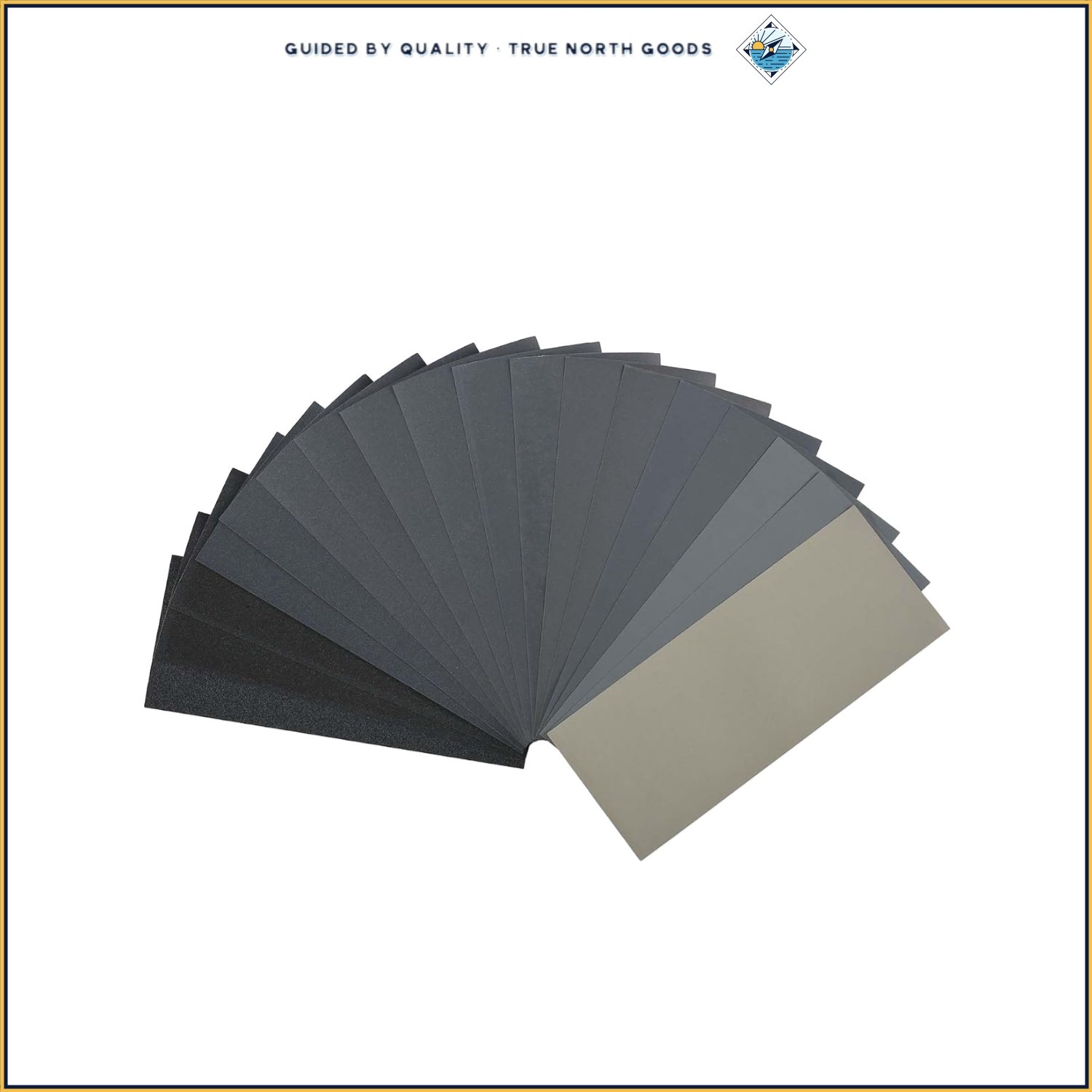 18 Pack Assorted Sandpaper Grits for Wood, Metal, Automotive & Furniture