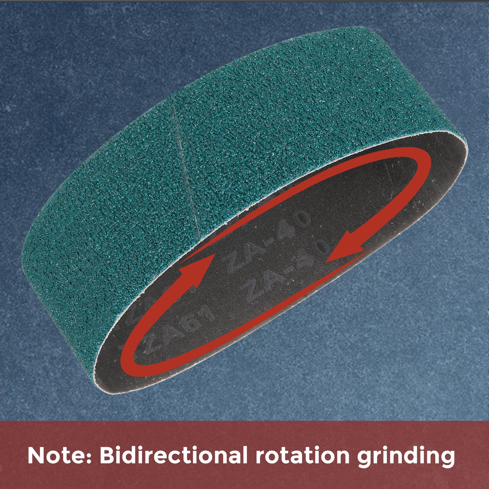 10Pack Sanding Belt, 1/2 x 18 Inch 120 Grit Zirconia Abrasive Belt