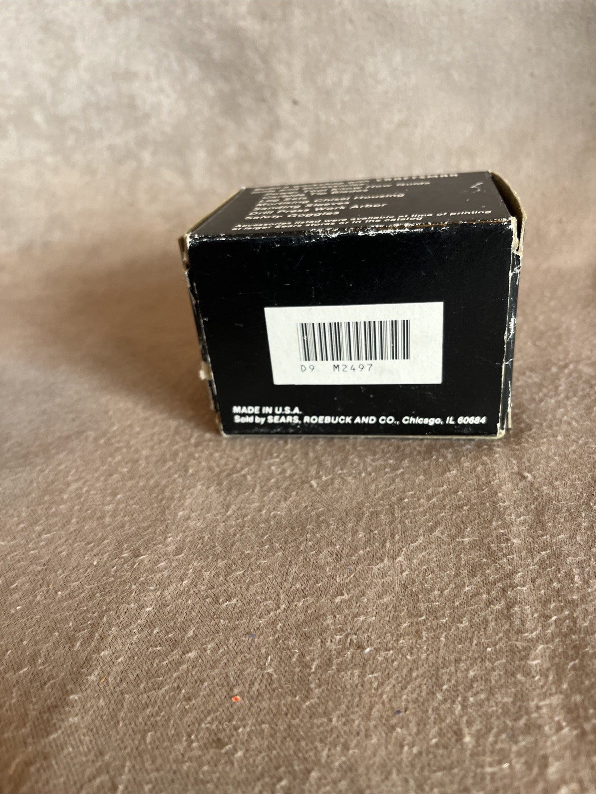 VTG Sears Craftsman 1″x 1-1/2″ Sanding Drum 9-2497 w/ original box & instruction