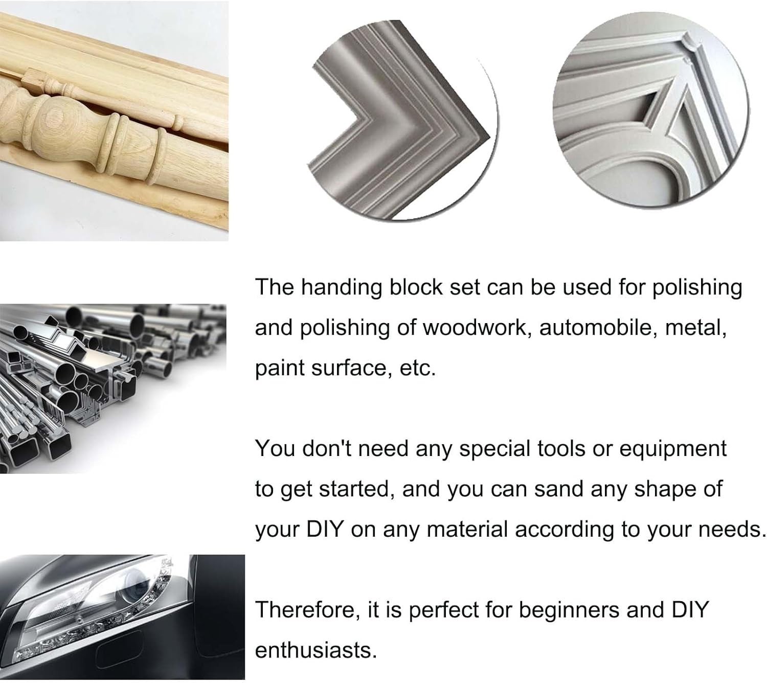 Abrasive Chassis for Wood Furniture, Auto Paint
