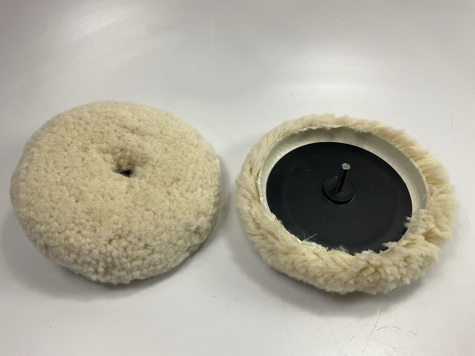 (2) Carquest 21170 100% Wool Tuffer Buffer Wheel, 5.5″ Diameter For Drills
