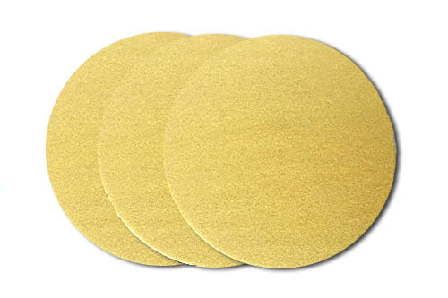 3″ Hook and Loop Gold Sanding Discs