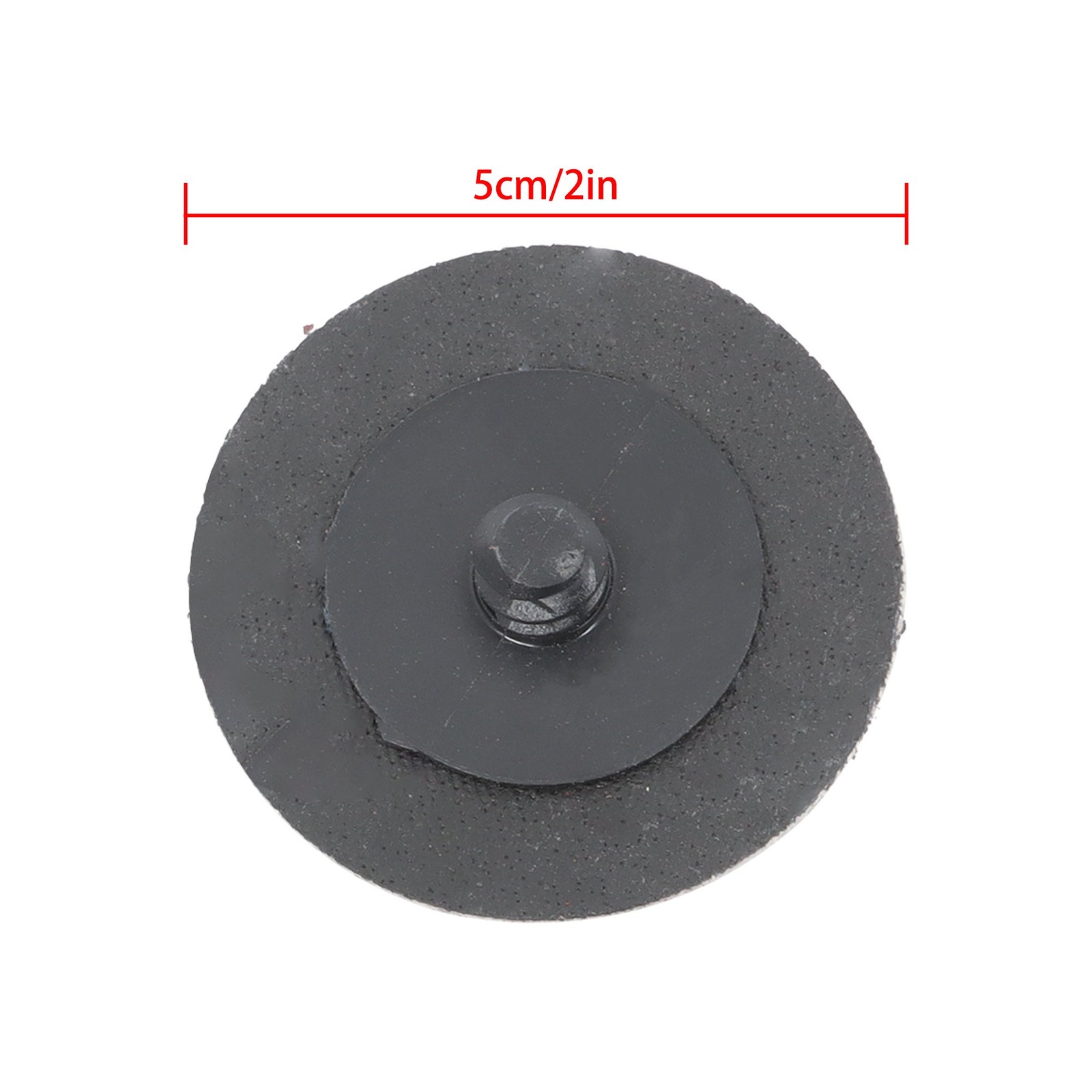 2 Inch 80 Grit Medium Red Torque Sanding Discs for Die Grinder 150 Pieces