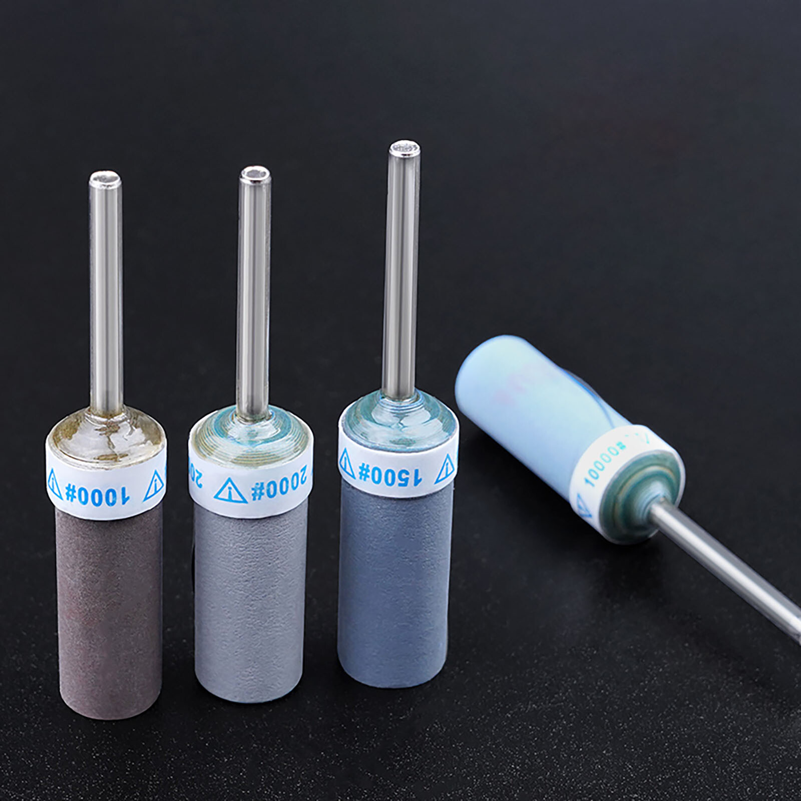 Wet & Dry Sandpaper Sanding Bar Rod Abrasive For Dremel Rotary Tool,Handle 2.5mm