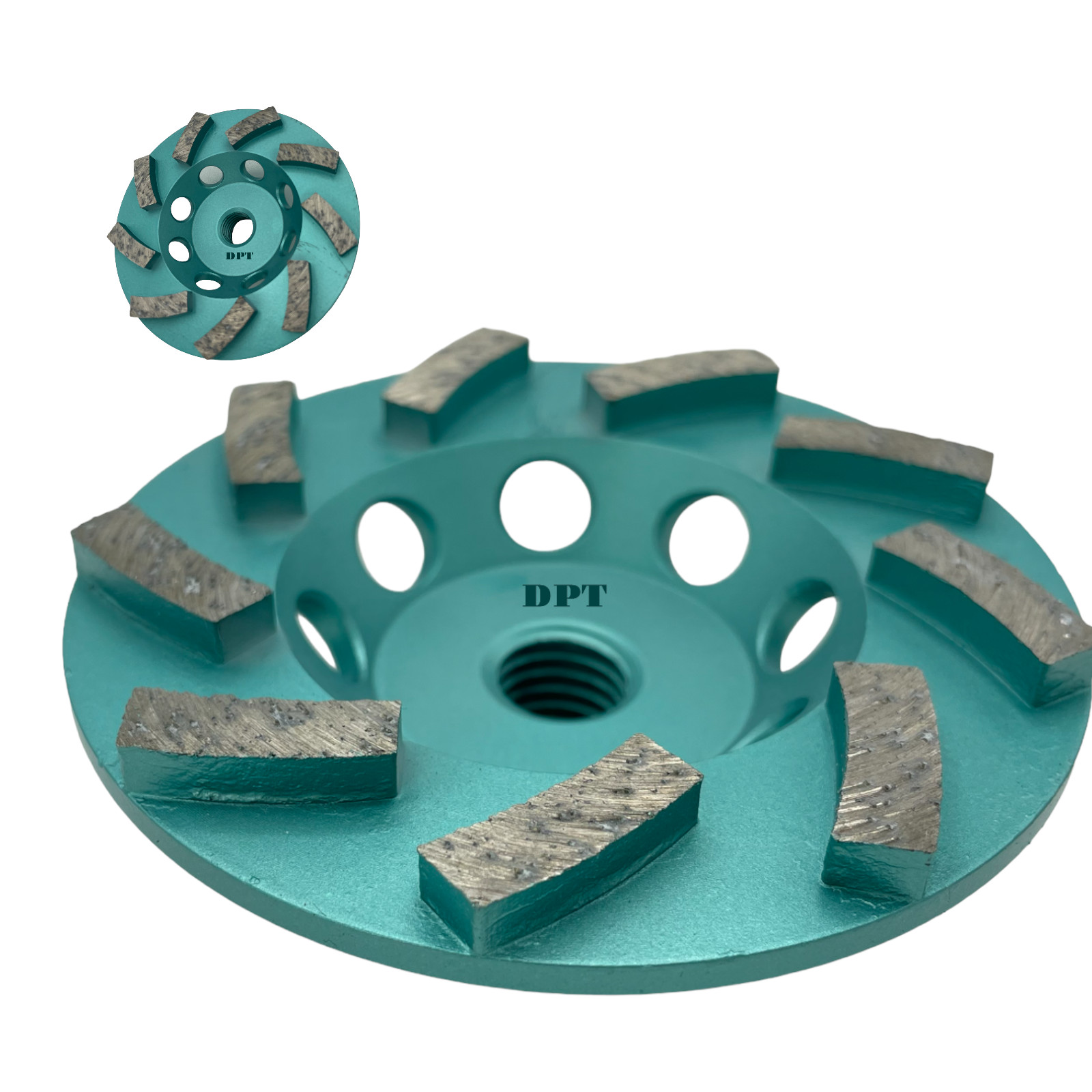 4-1/2″ Diamond Segment Grinding Wheel Disc for Concrete Stone Angel Grinders