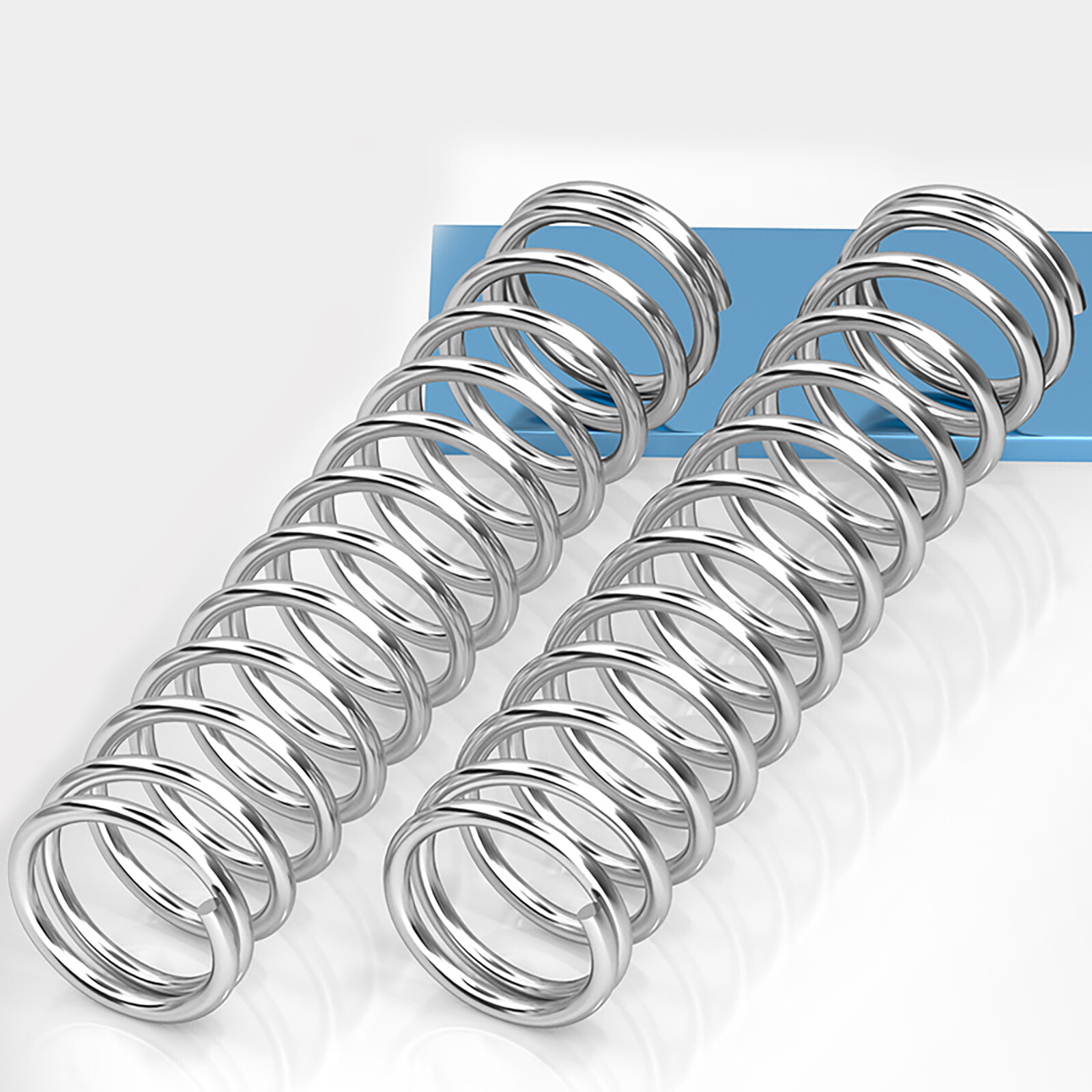 304 Stainles Steel Compression Pressed Springs ,0.6mm 0.7mm 0.8mm Wire Diameter