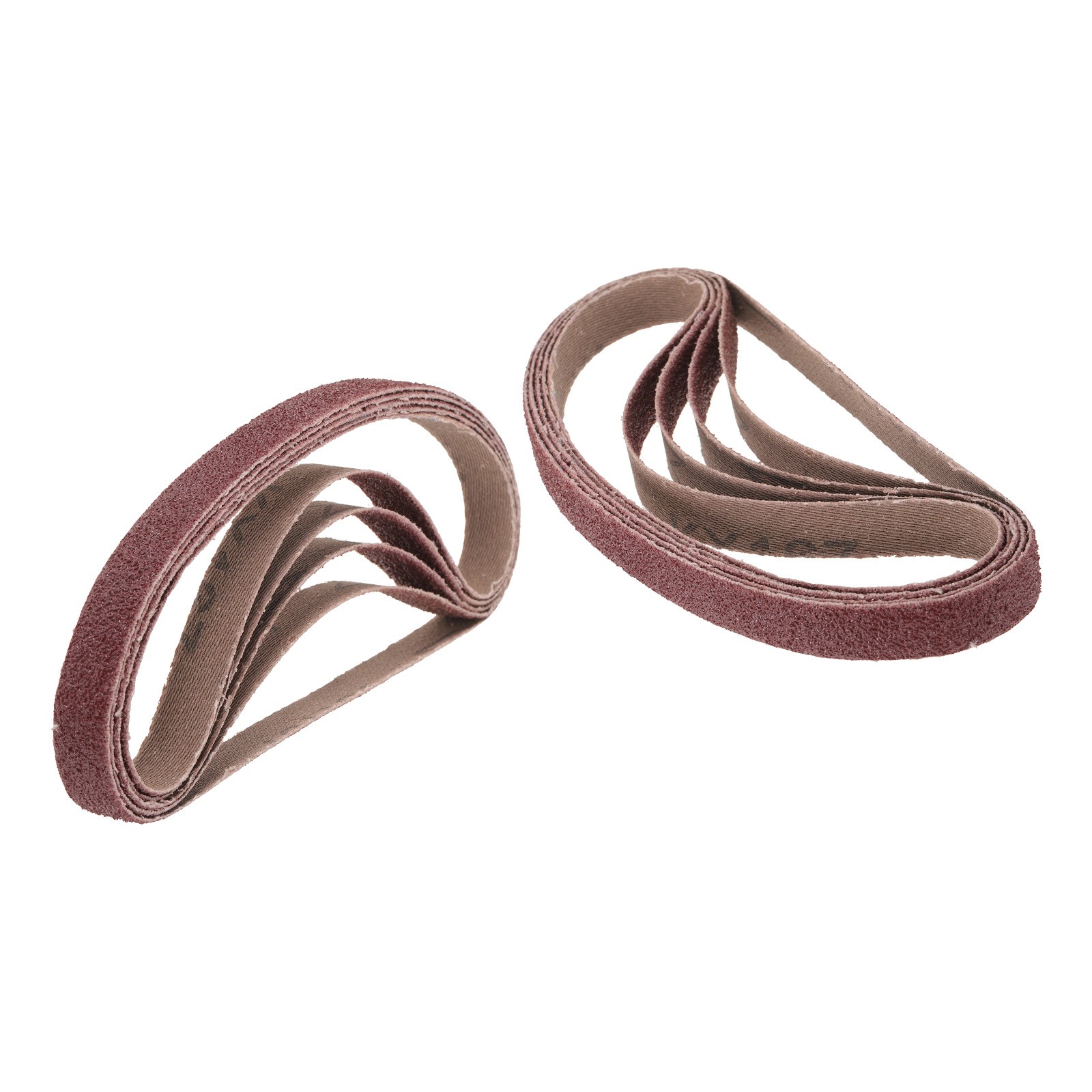 10pcs 2-1/2″ x 16″ Sanding Belts 80 Grits Aluminum Oxide Abrasive Sander Belt