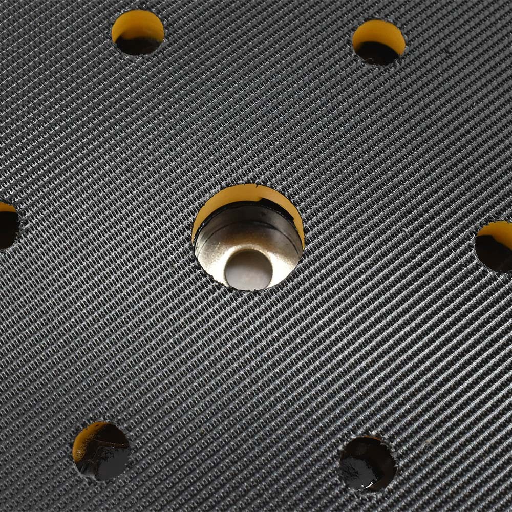 Rubber Sander Pad Soft (Hook & Loop 8 Holes 6″) Replaces Makita A-91207 – RSP44