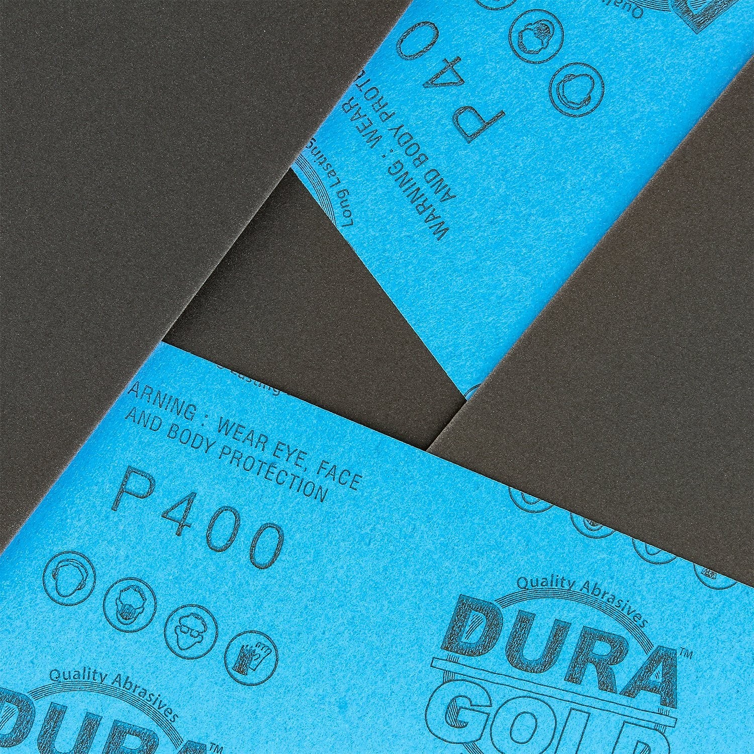 400 Grit Sandpaper Sheets Waterproof Fine-Cut for Auto Wood Metal Polishing