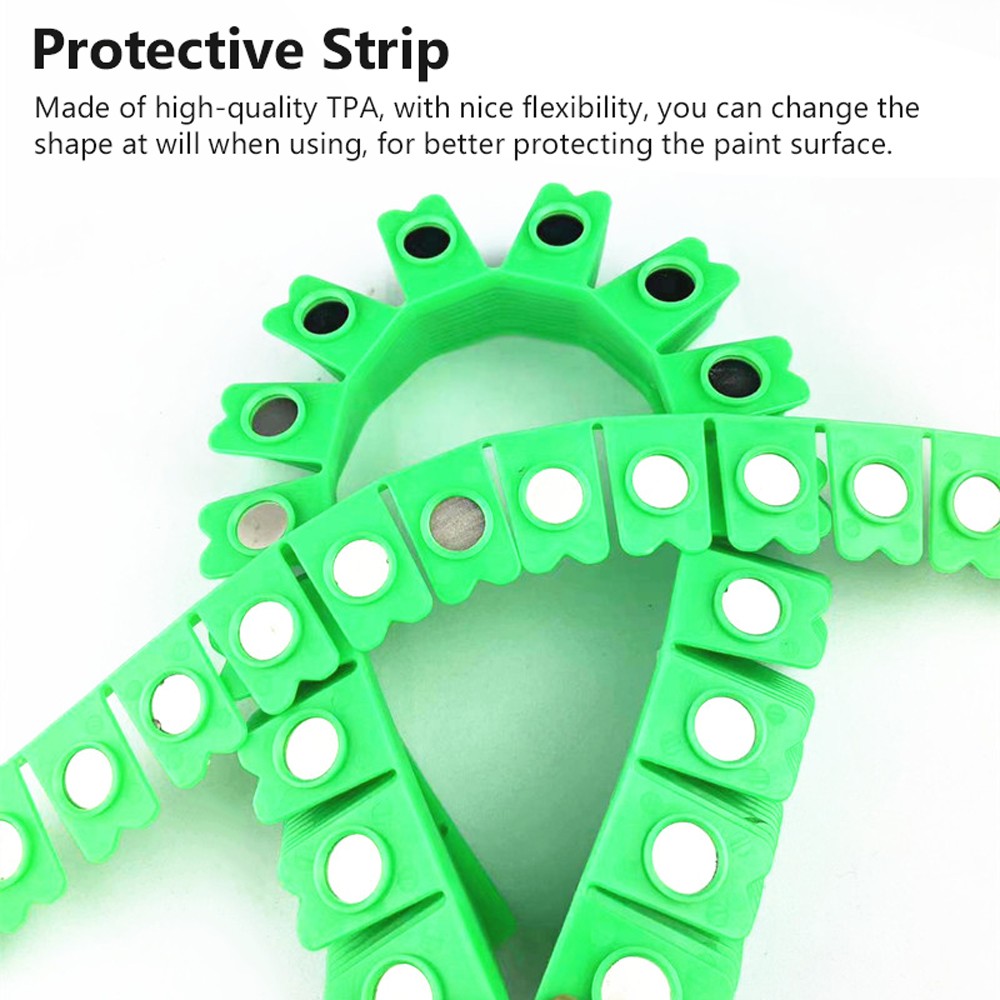 Car Sheet Metal Spray Paint Protective Magnetic Strip Grinding Edges YULX