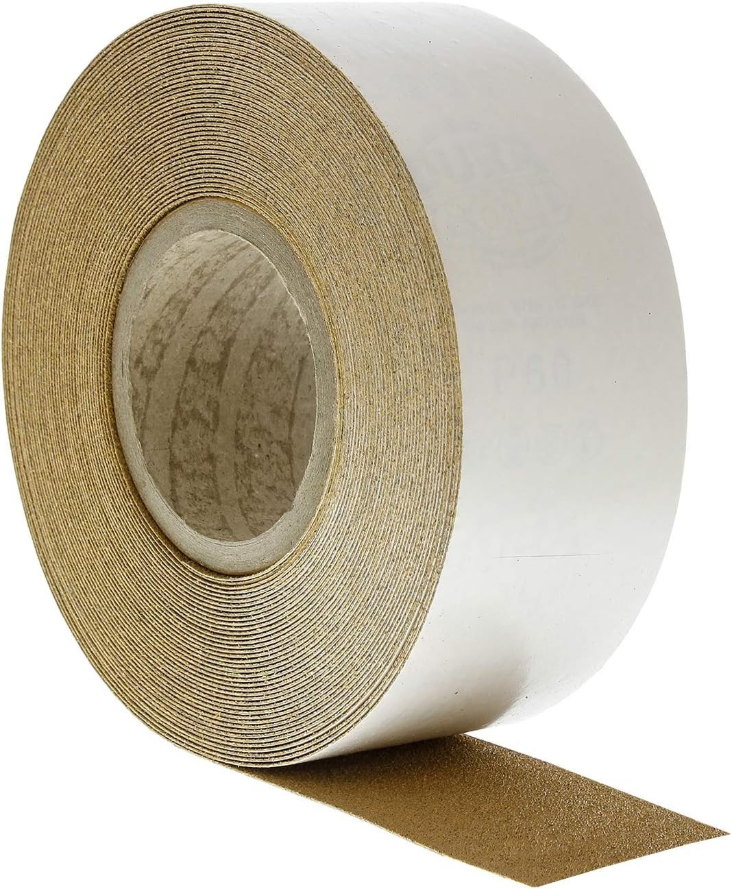 10 Yard Gold 60 Grit Sandpaper – Clog-Resistant PSA Roll, 2-3/4″ Wide