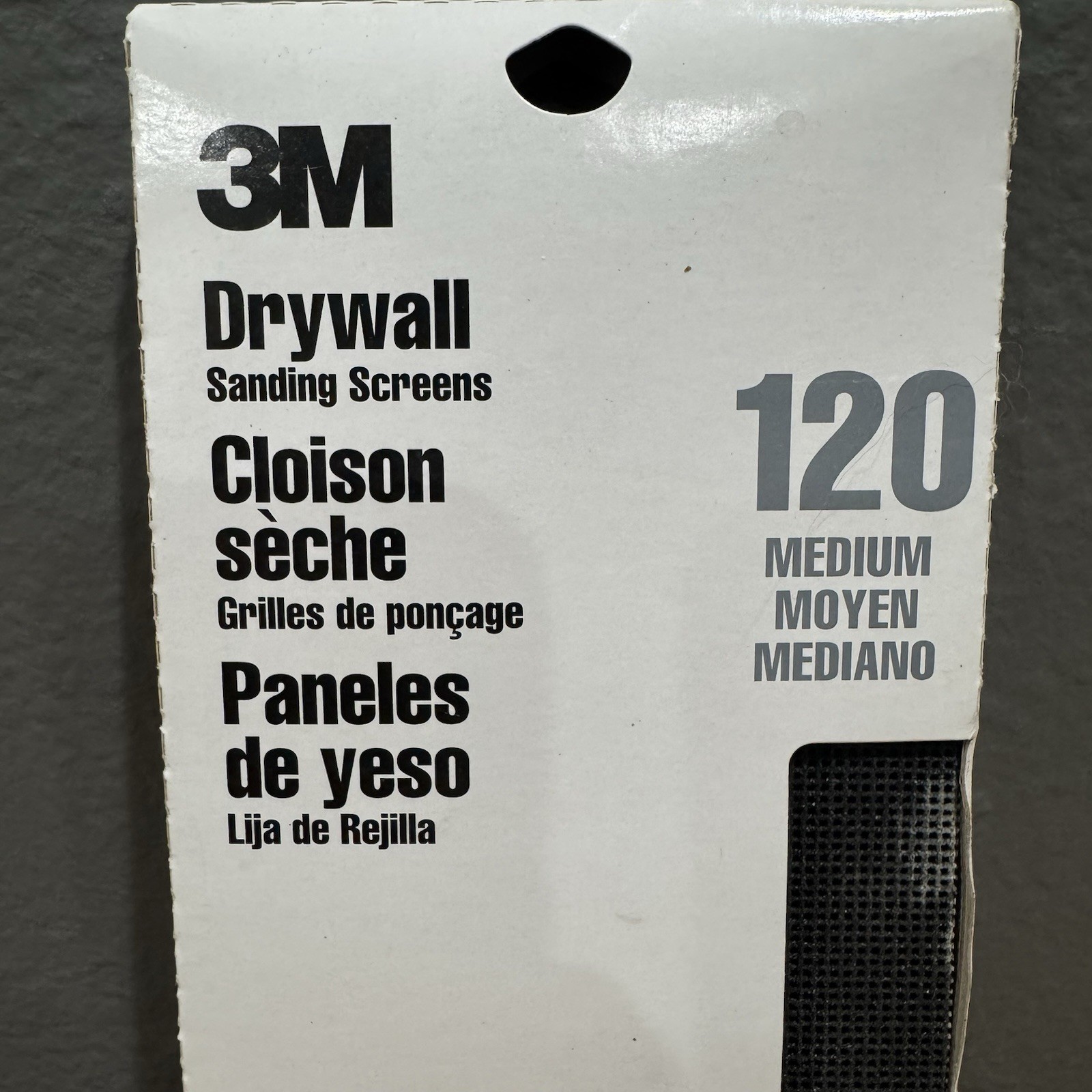 Drywall Sanding Sheets 4 3/16 In. X 11 1/4 In. 220 Grit Fine Screens (10-Pack)