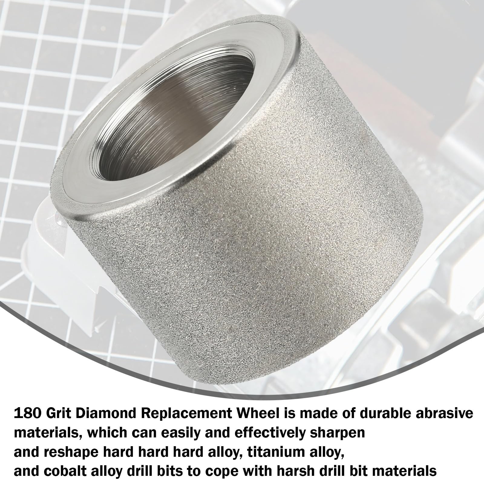 180 grit Diamond Replacement Wheel for Drill Doctor 350X,XP,500X,750X