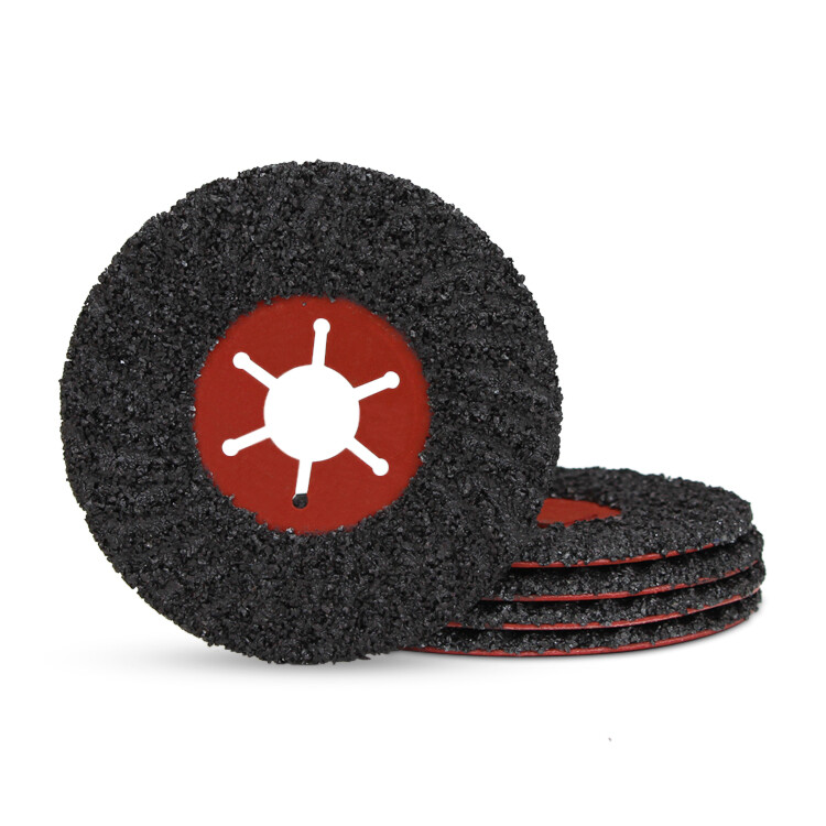 5 Pack – 4.5″ x 7/8″ Silicon Carbide Semi-Flex Sanding Discs for Angle Grinders