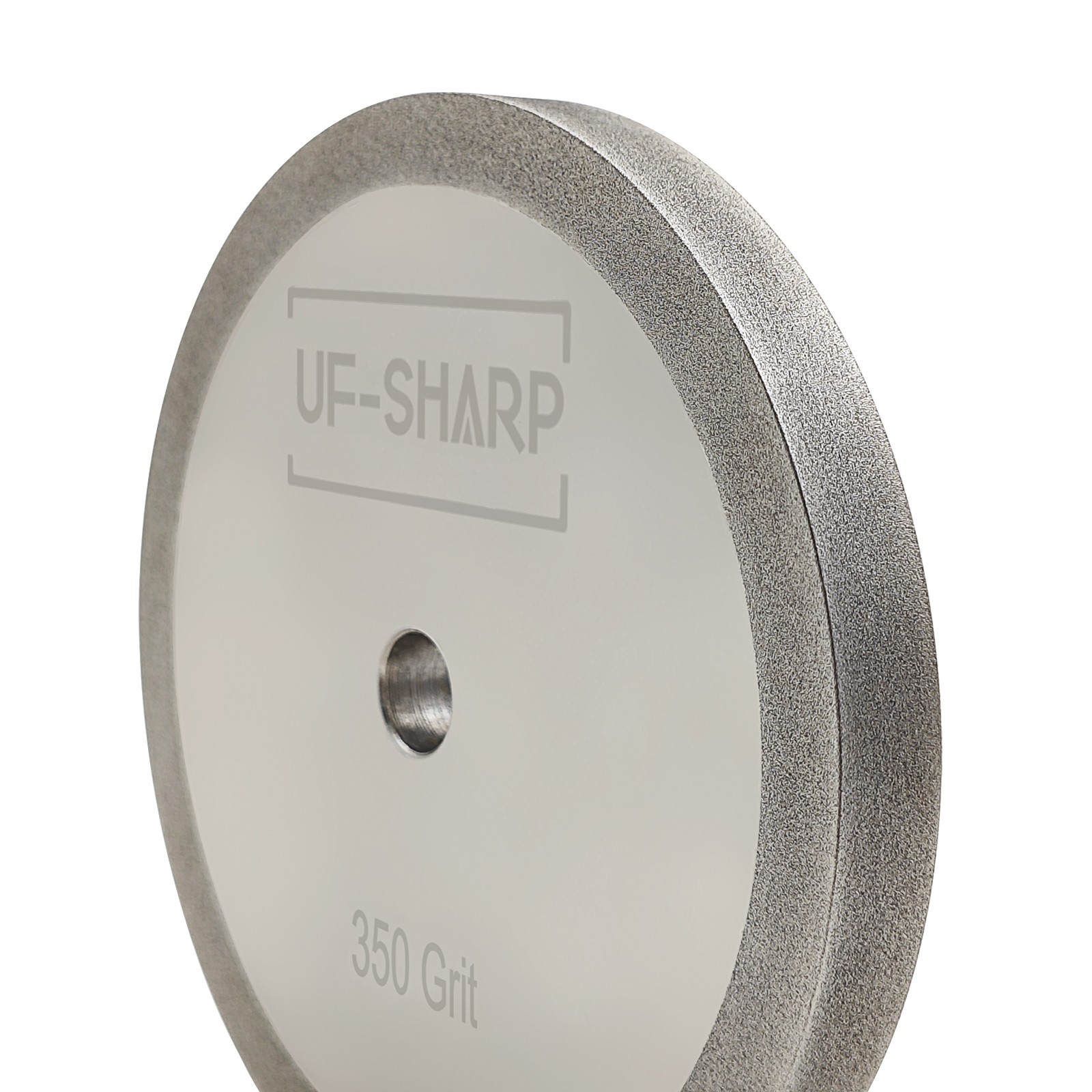 CBN Grinding Wheel for Twice as Sharp, 350 Grit, 5″ Dia, 1/2″ Thick, 1/2″ Arbor